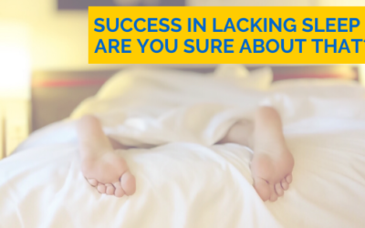 Success in Lacking Sleep – Are You Sure About That?