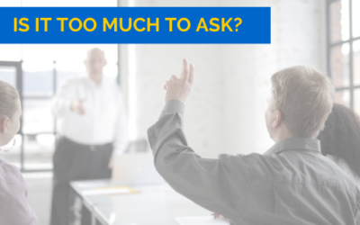 Is it too much to ASK?