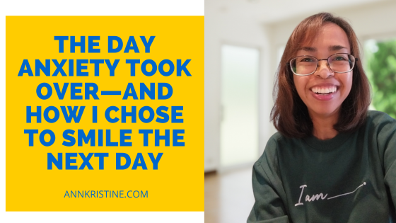 blog image of The Day Anxiety Took Over—And How I Chose to Smile the Next Day
