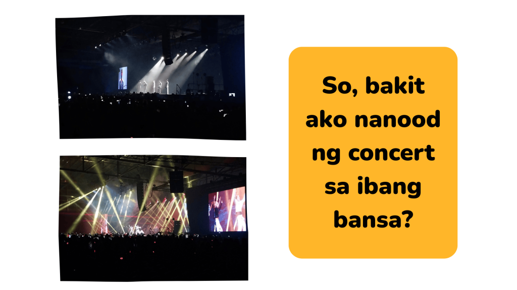 Image from SB19's Simula at Wakas Concert in Singapore