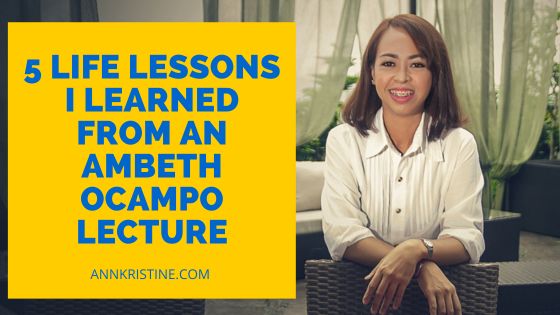 Blog image of 5 Life Lessons I Learned from an Ambeth Ocampo Lecture