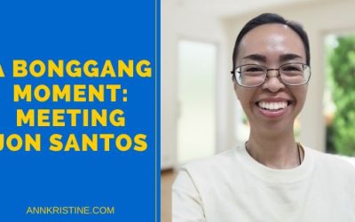 A Bonggang Moment: Meeting Jon Santos