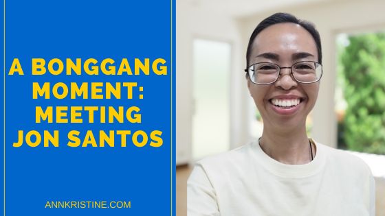 A Bonggang Moment: Meeting Jon Santos